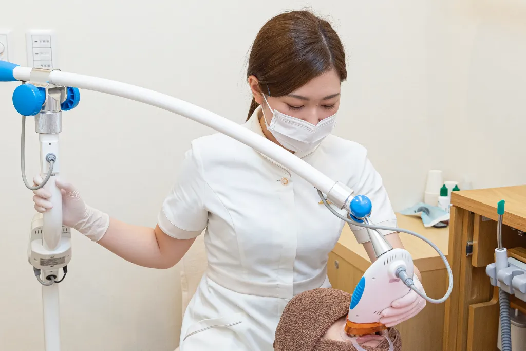 痛みの少ない快適なホワイトニング